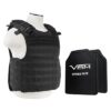 NIJ Level IV (Ceramic Core)Total Ballistic Vest with Front/Back/Side Armor (11x14) - BLACK